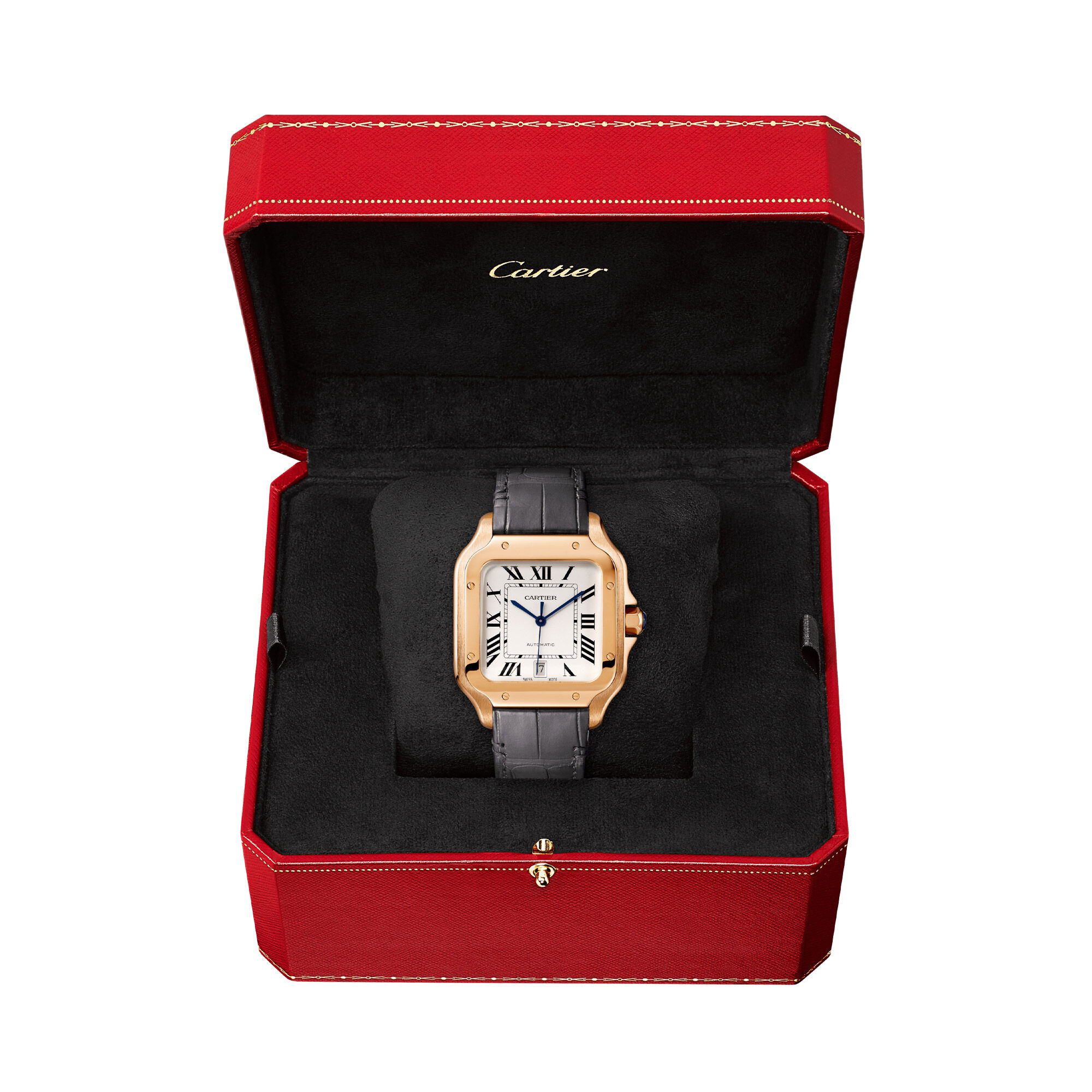 Cartier santos xl rose gold online